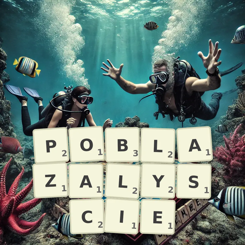 Słowa z liter POBŁAŻAŁYŚCIE