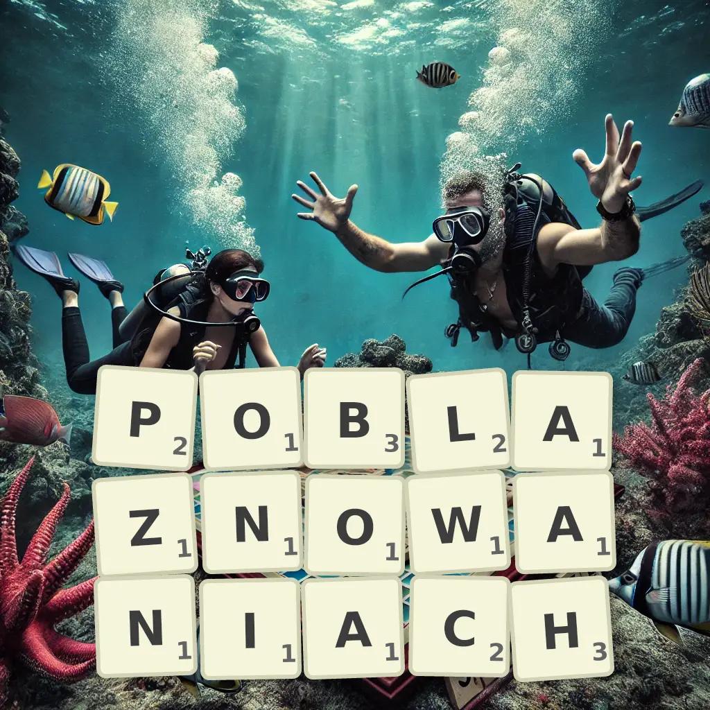 Lista słów z liter POBŁAZNOWANIACH Słowa z liter POBŁAZNOWANIACH