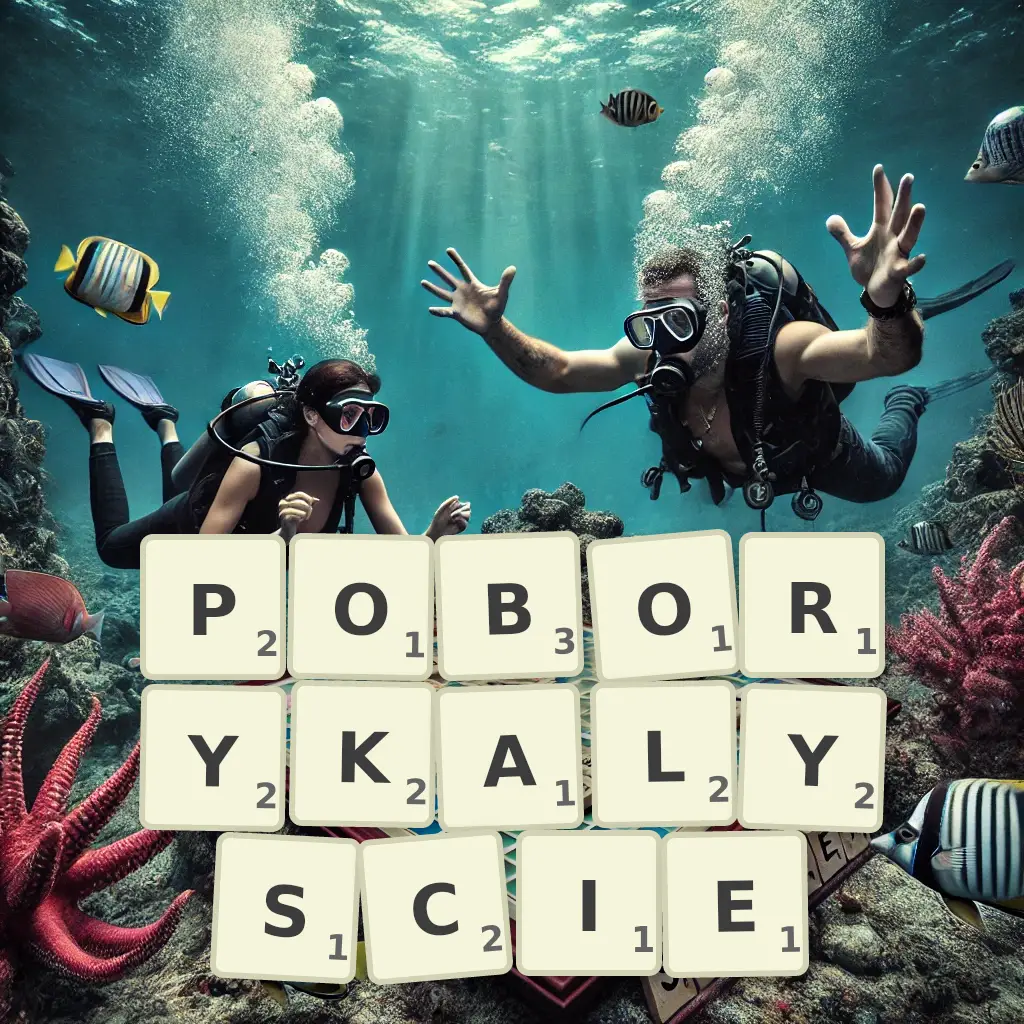 Słowa z liter POBORYKAŁYŚCIE