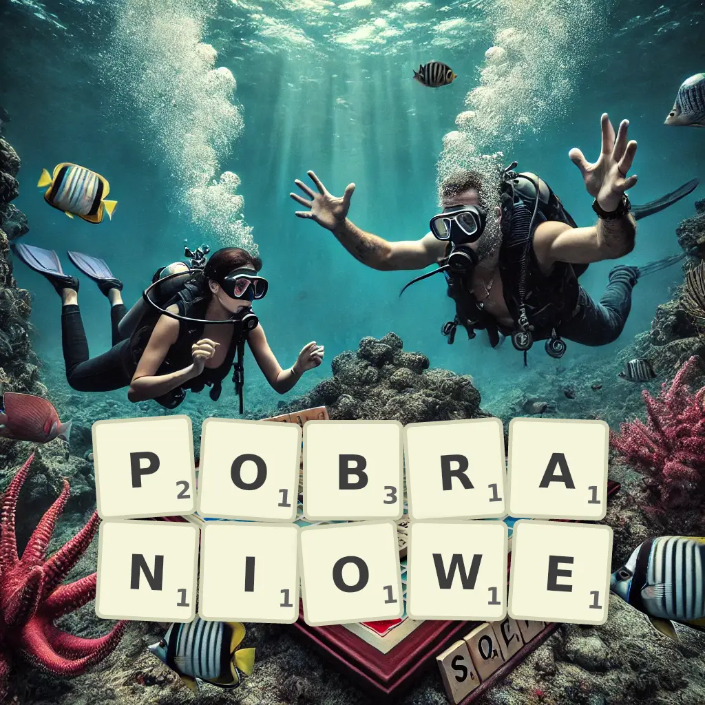 Słowa z liter POBRANIOWE