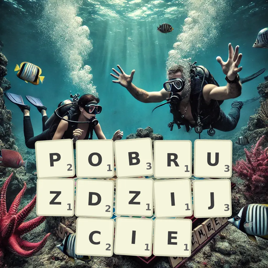 Słowa z liter POBRUŹDZIJCIE