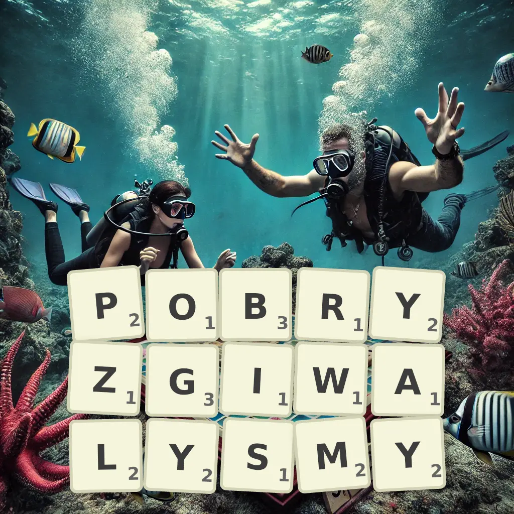 Lista słów z liter POBRYZGIWAŁYŚMY Słowa z liter POBRYZGIWAŁYŚMY
