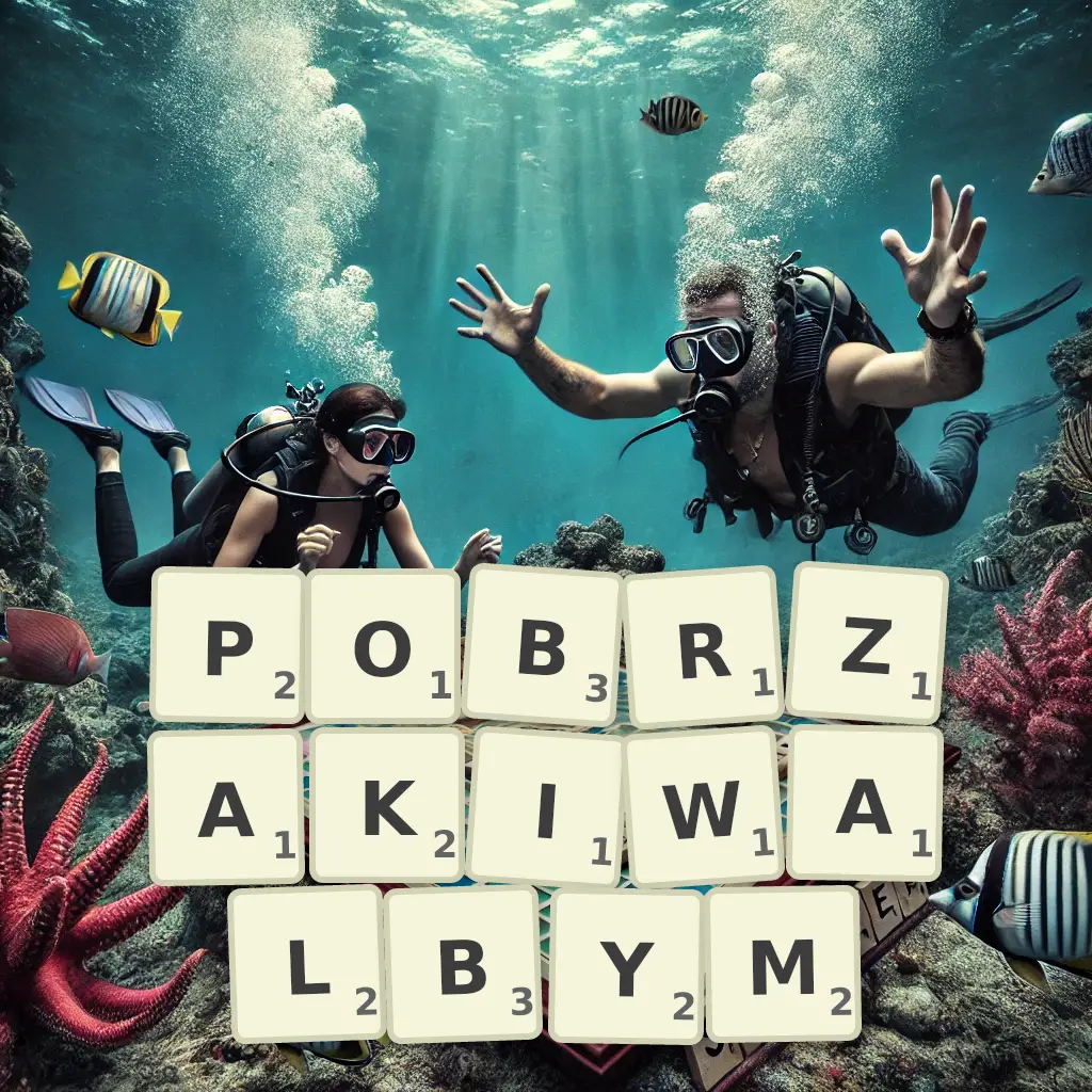 Lista słów z liter POBRZĄKIWAŁBYM Słowa z liter POBRZĄKIWAŁBYM