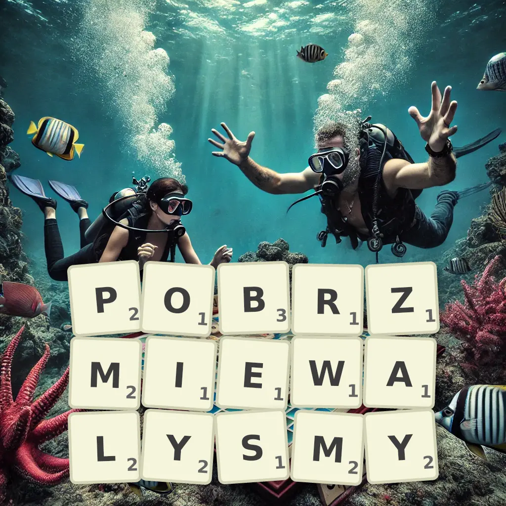 Lista słów z liter POBRZMIEWAŁYŚMY Słowa z liter POBRZMIEWAŁYŚMY