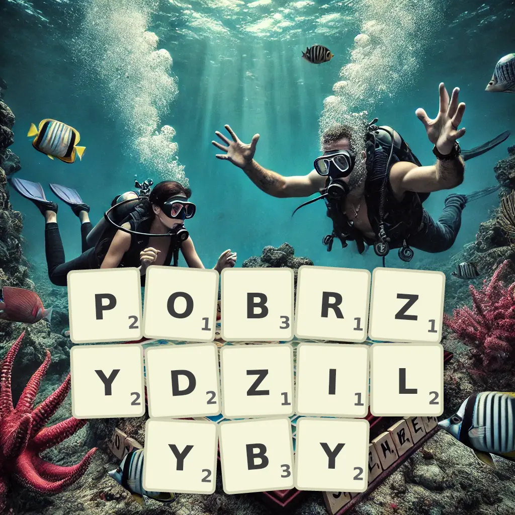 Słowa z liter POBRZYDZIŁYBY