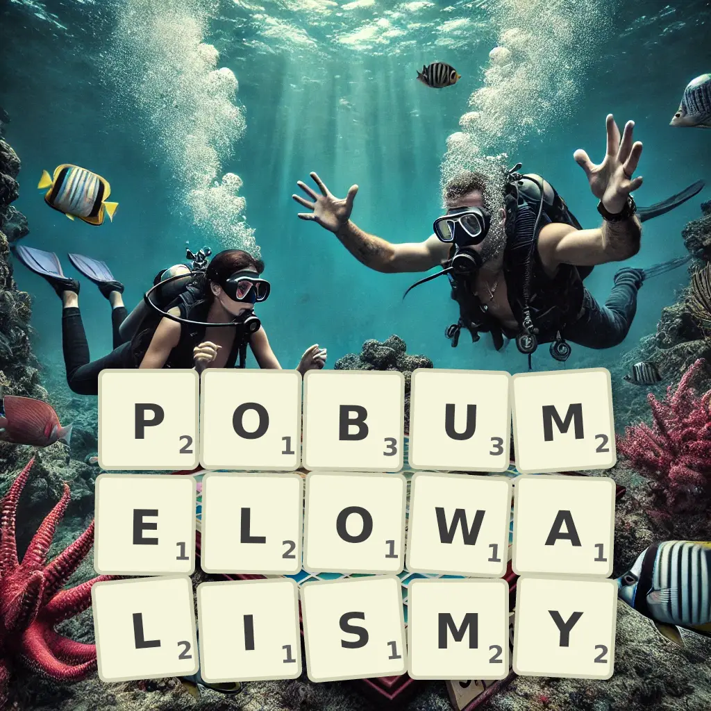 Lista słów z liter POBUMELOWALIŚMY Słowa z liter POBUMELOWALIŚMY