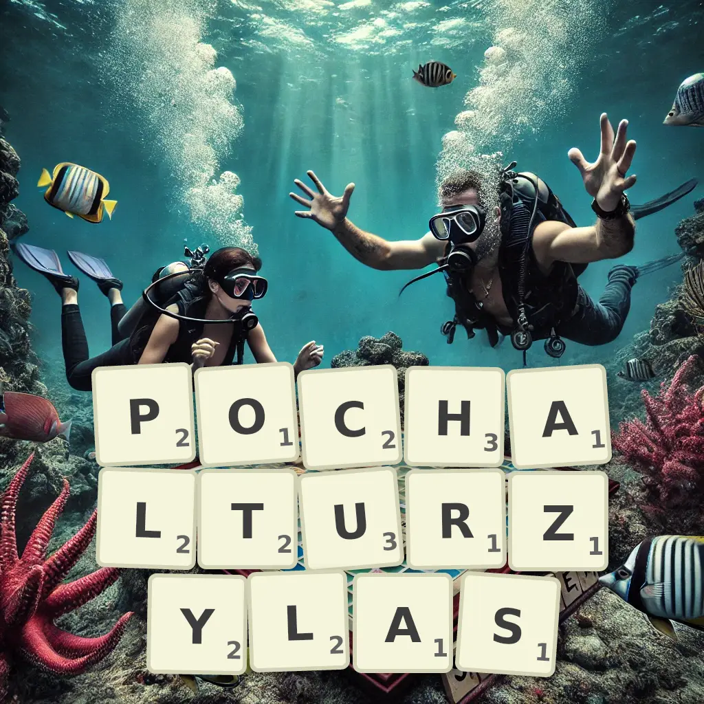 Słowa z liter POCHAŁTURZYŁAŚ