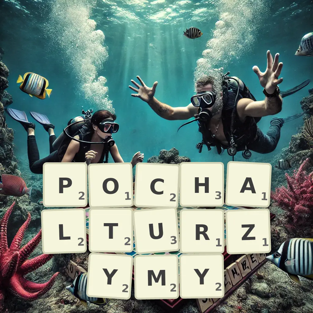 Słowa z liter POCHAŁTURZYMY