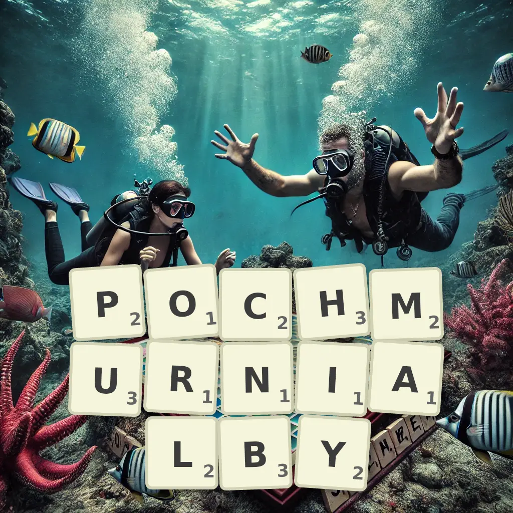 Słowa z liter POCHMURNIAŁBY