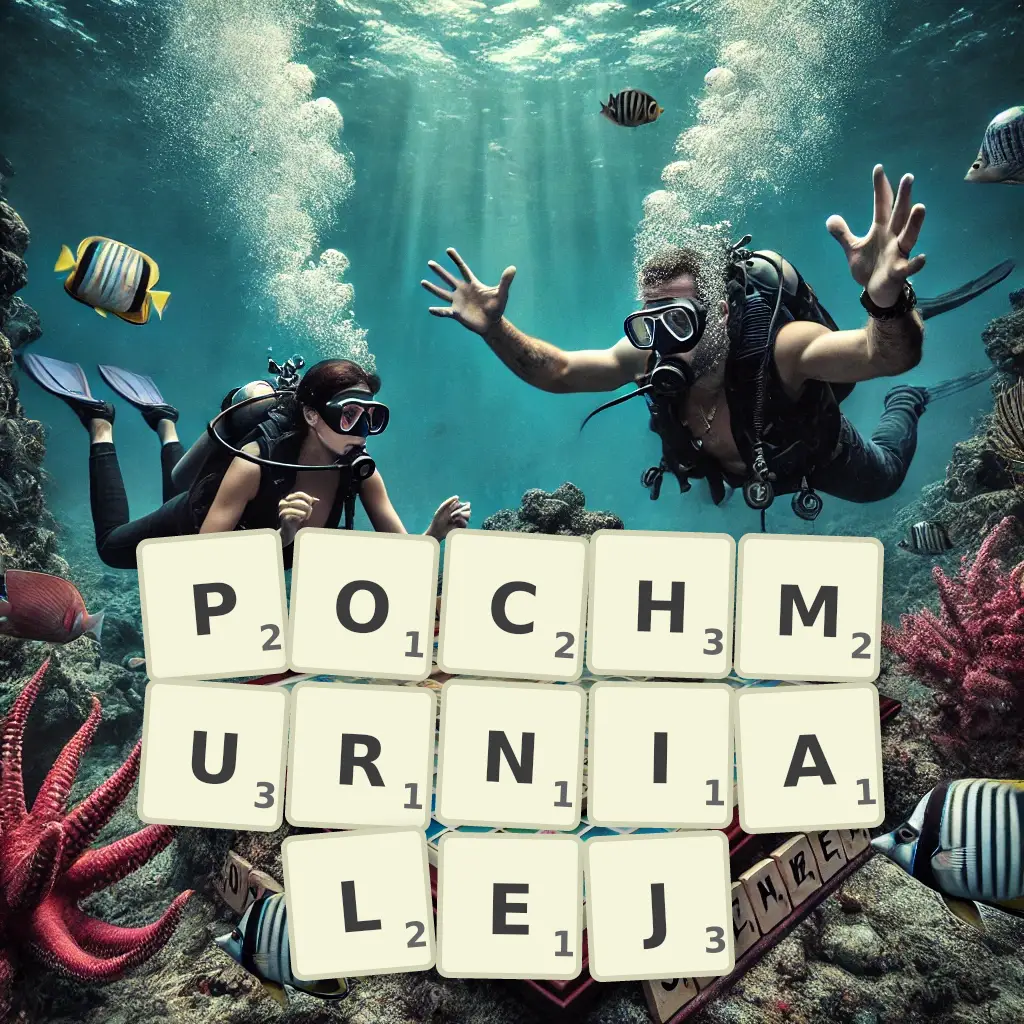 Słowa z liter POCHMURNIAŁEJ