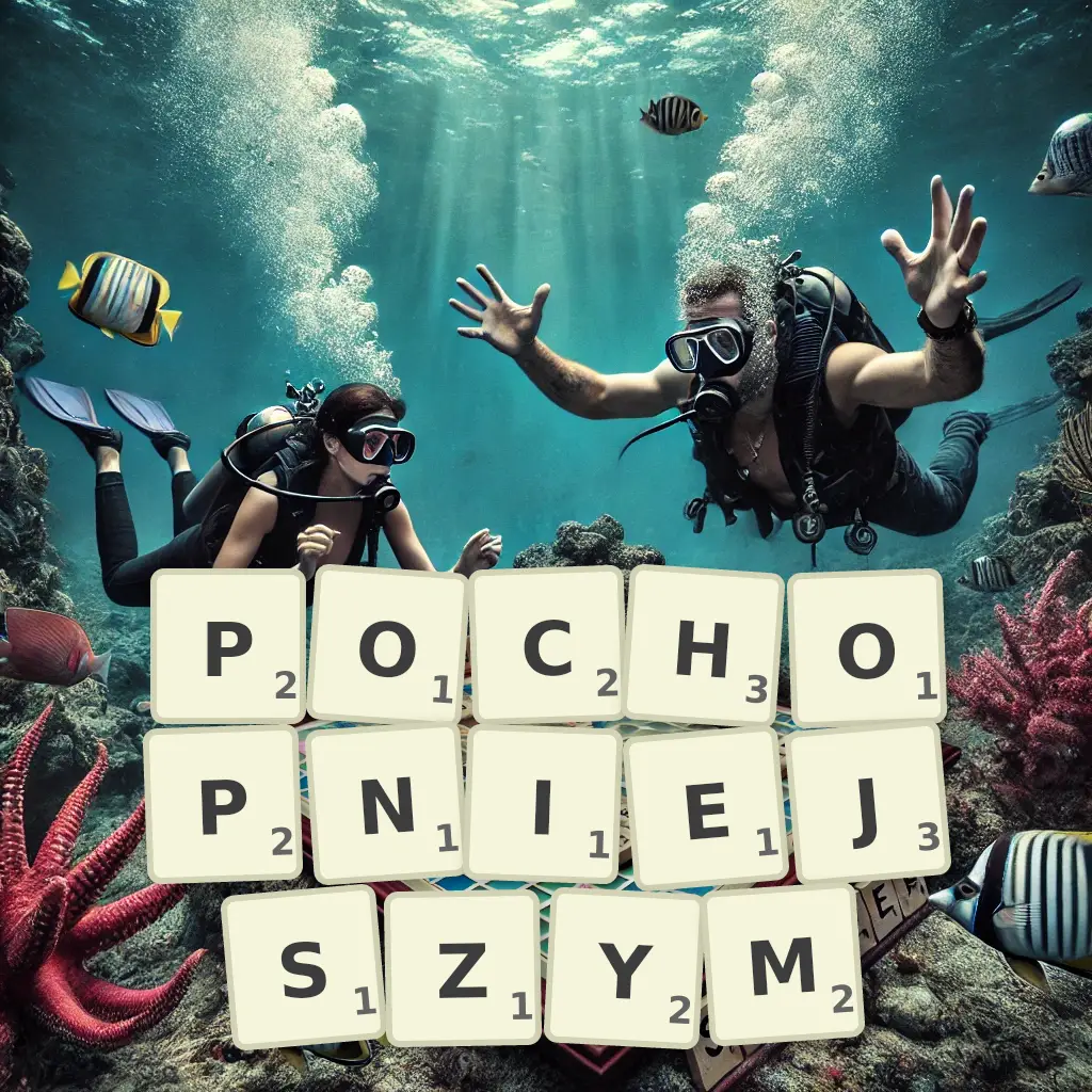 Słowa z liter POCHOPNIEJSZYM