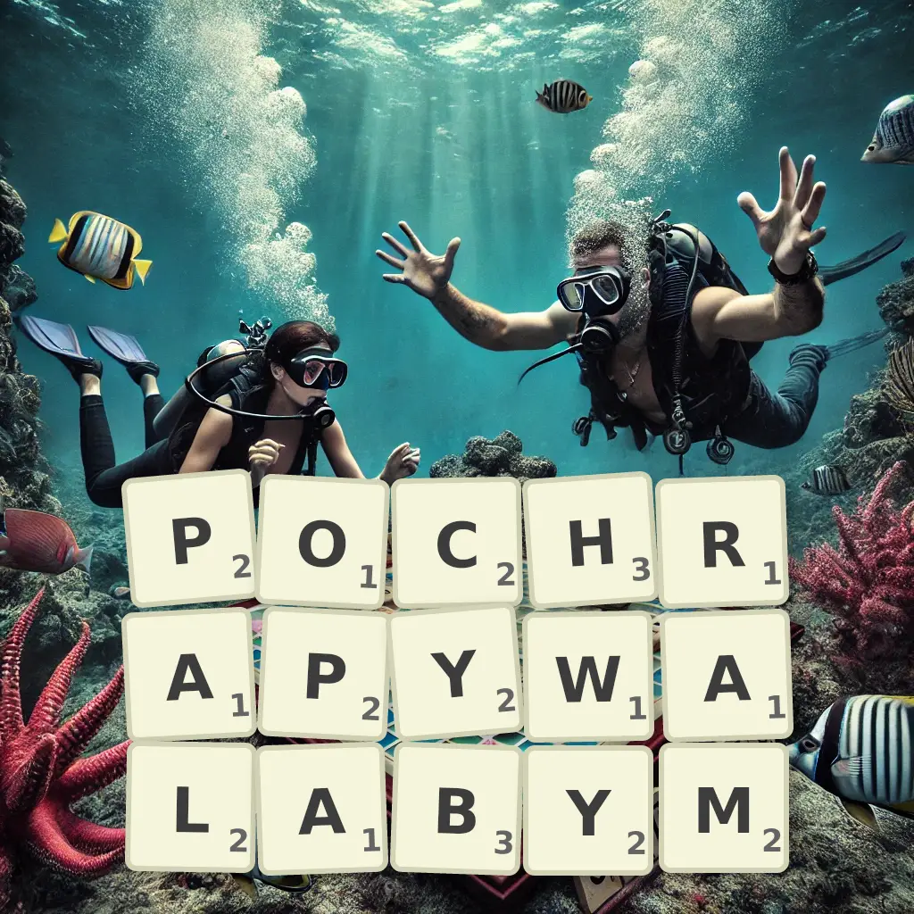 Słowa z liter POCHRAPYWAŁABYM