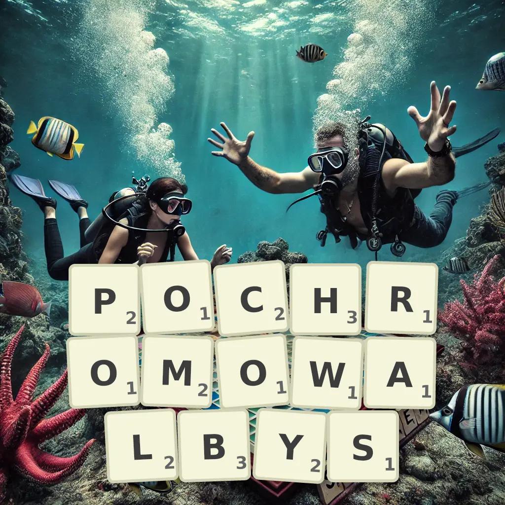 Słowa z liter POCHROMOWAŁBYŚ