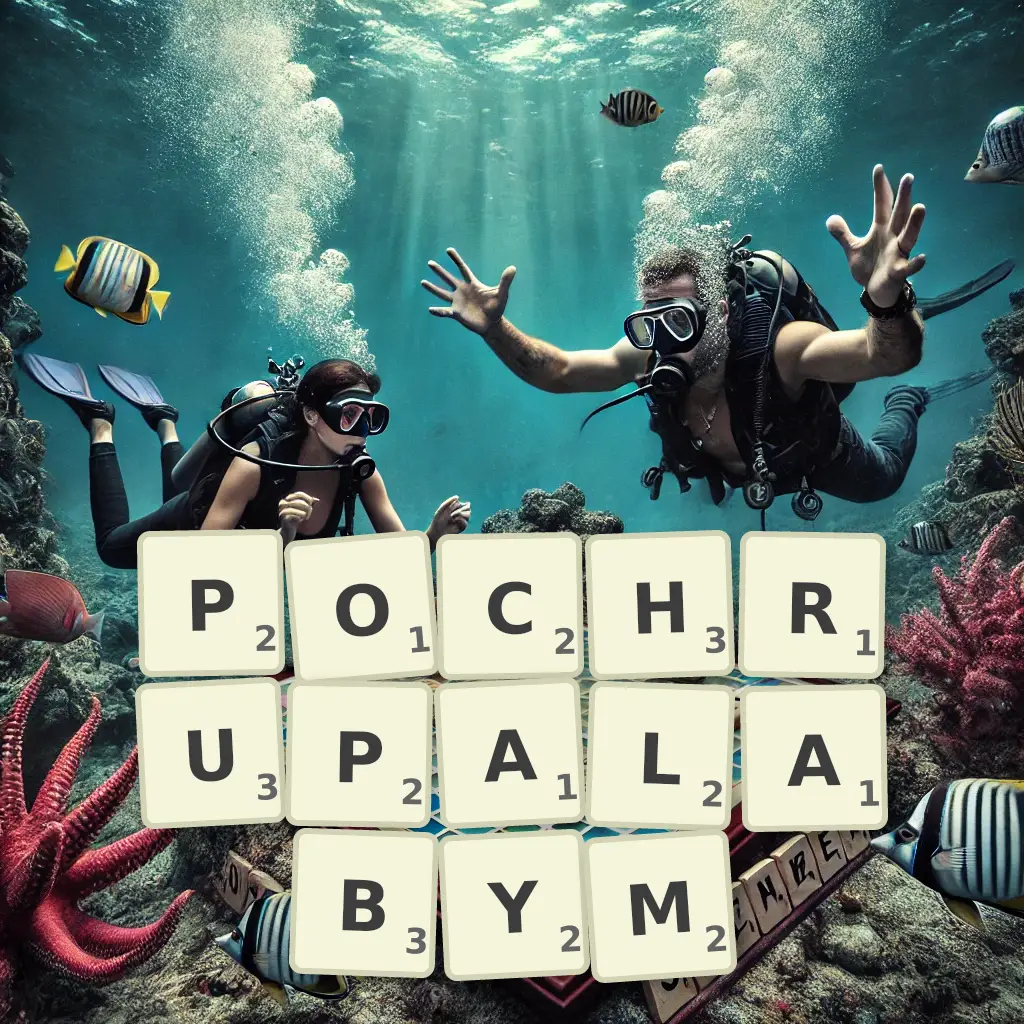Słowa z liter POCHRUPAŁABYM