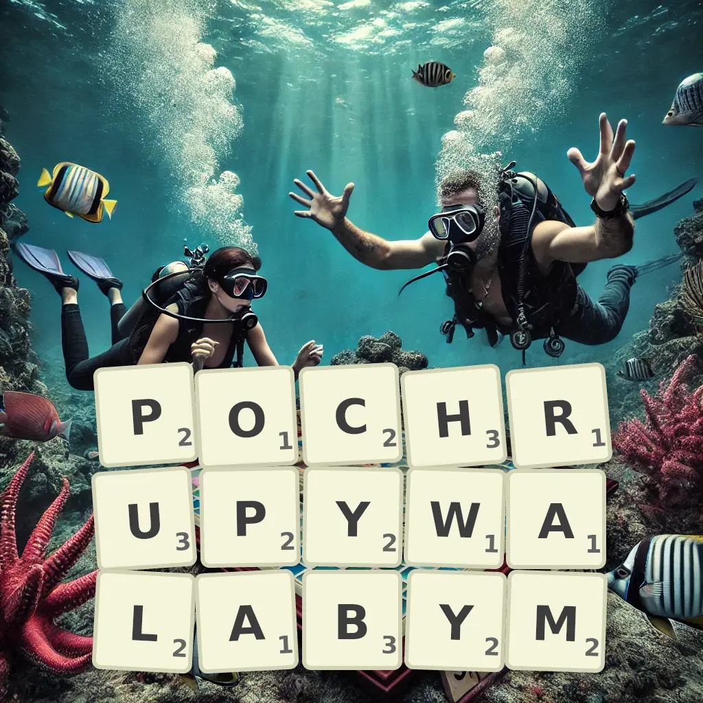 Słowa z liter POCHRUPYWAŁABYM