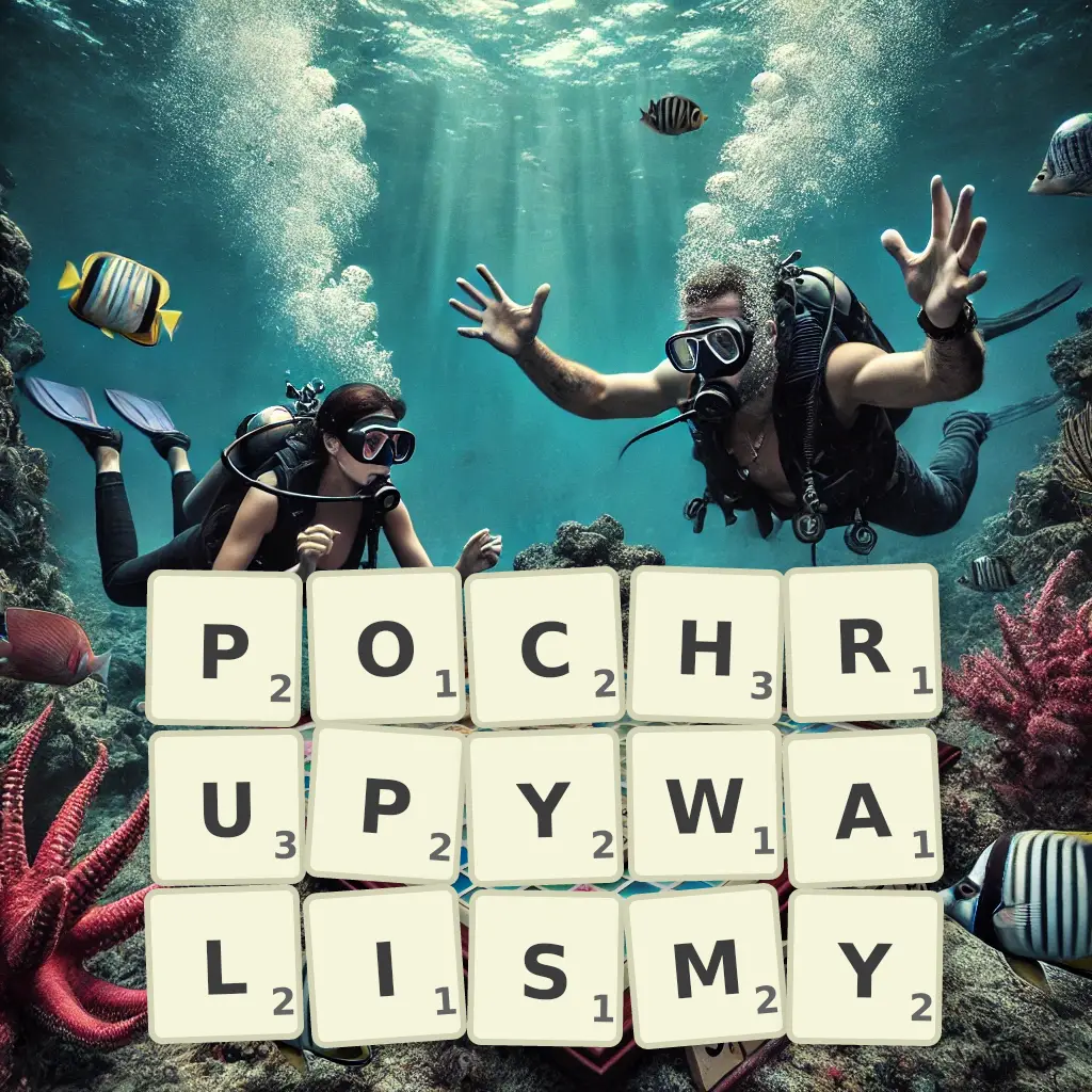 Lista słów z liter POCHRUPYWALIŚMY Słowa z liter POCHRUPYWALIŚMY