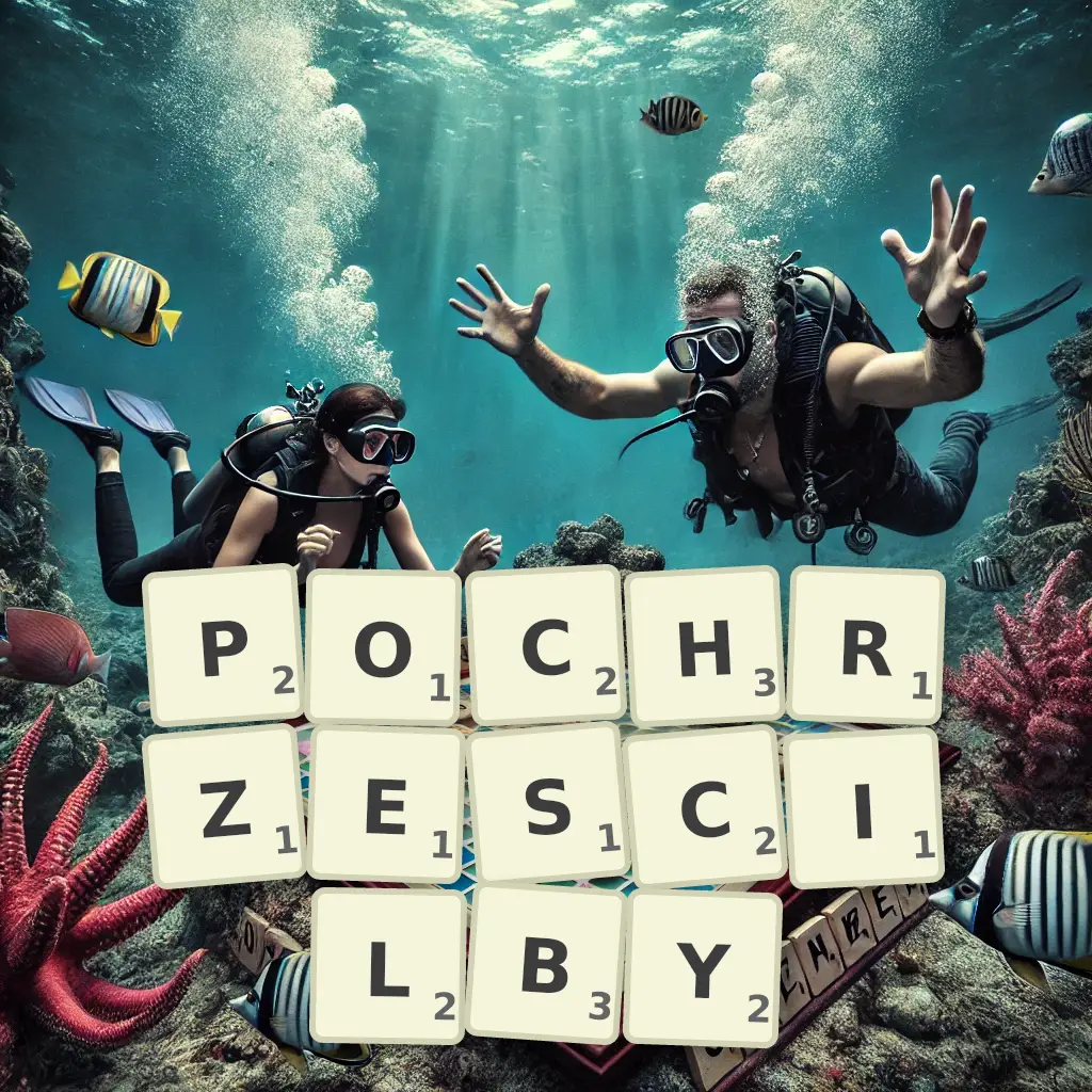 Słowa z liter POCHRZĘŚCIŁBY