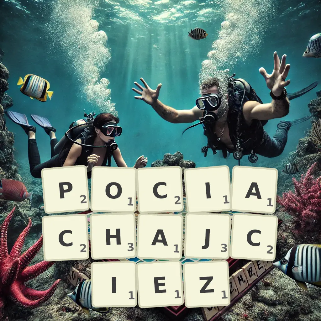 Słowa z liter POCIACHAJCIEŻ