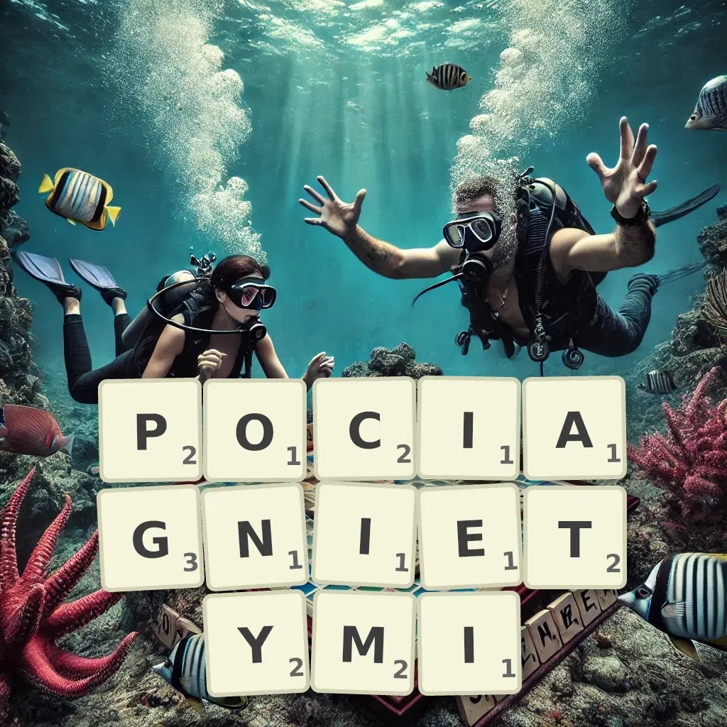 Słowa z liter POCIĄGNIĘTYMI