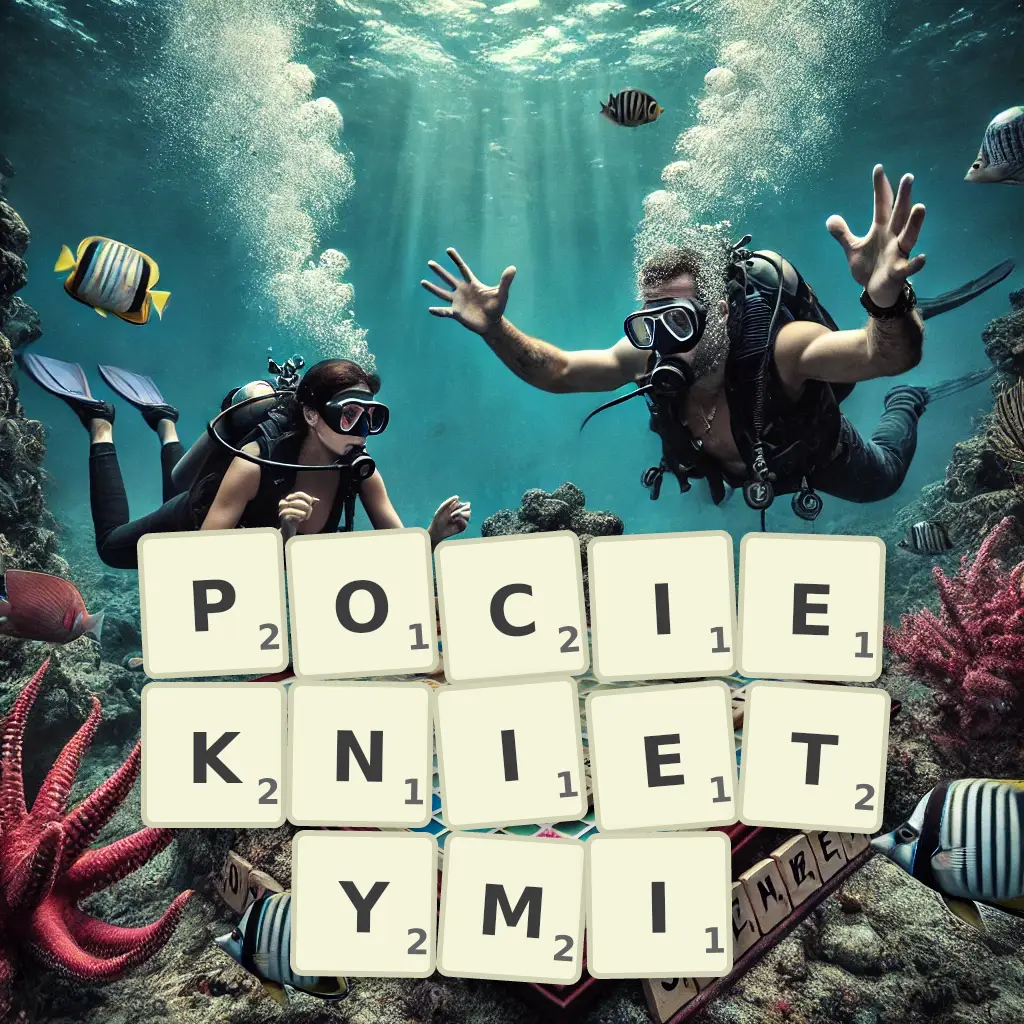 Słowa z liter POCIEKNIĘTYMI