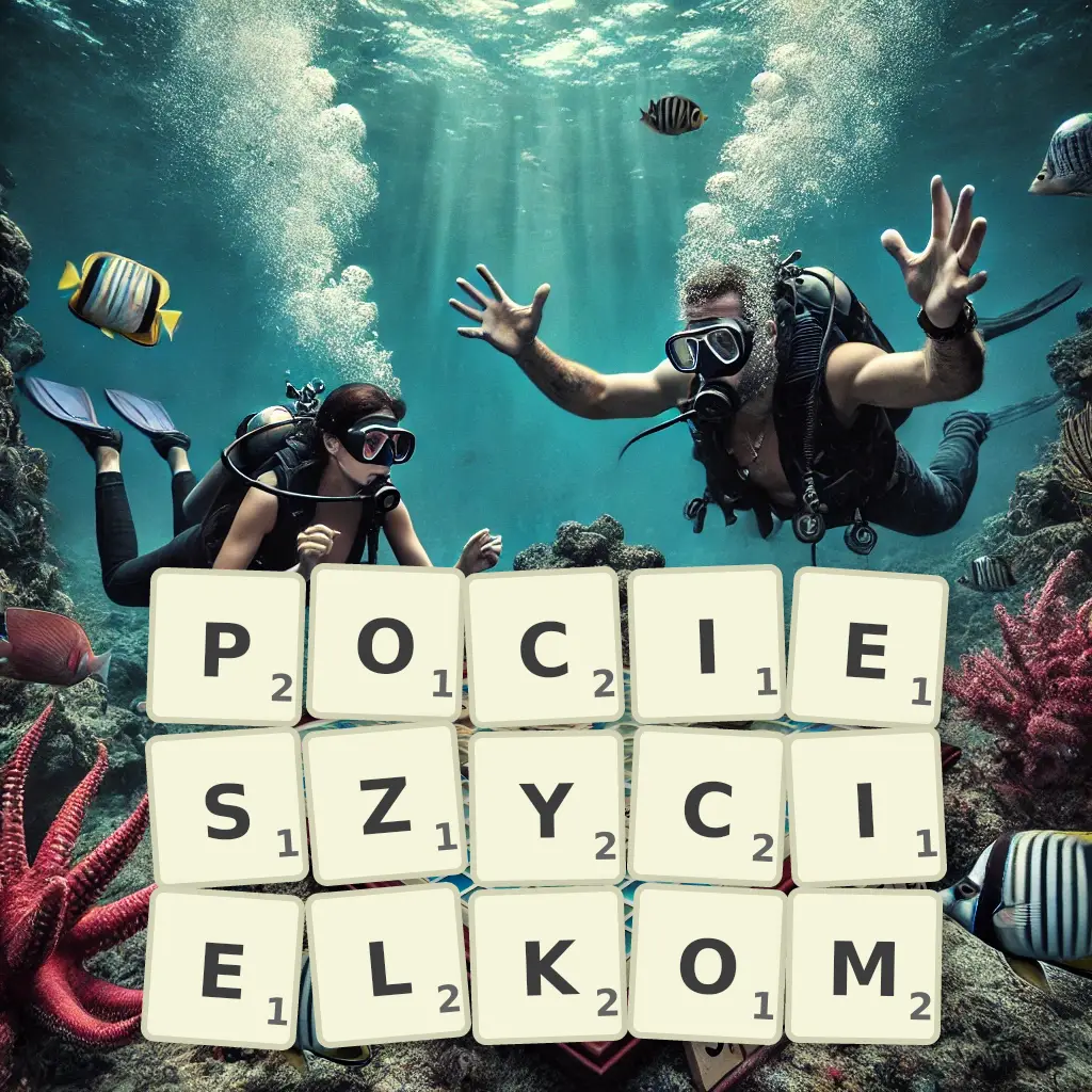 Słowa z liter POCIESZYCIELKOM