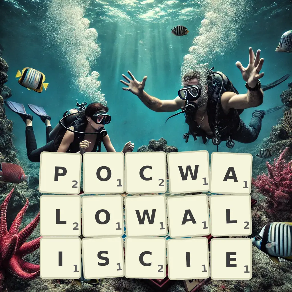 Słowa z liter POCWAŁOWALIŚCIE