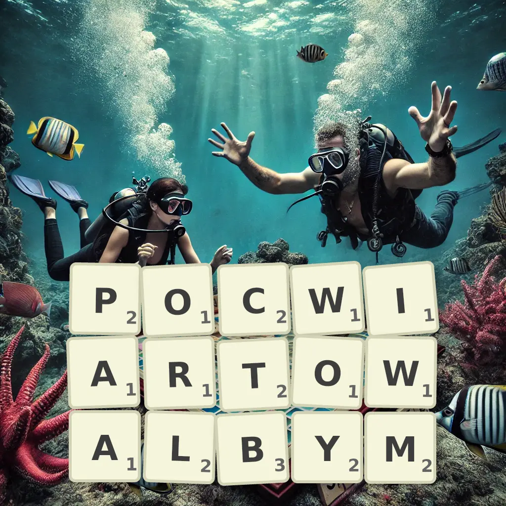 Słowa z liter POĆWIARTOWAŁBYM