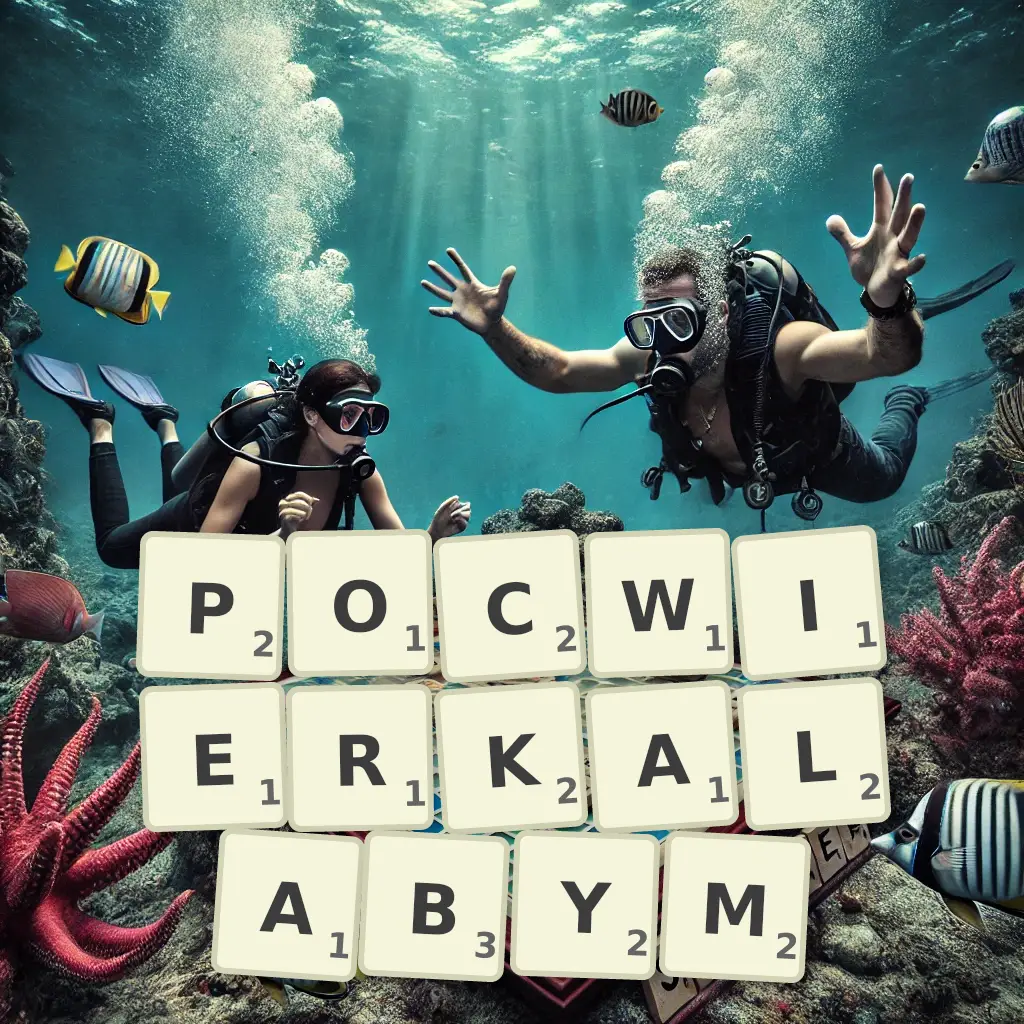 Słowa z liter POĆWIERKAŁABYM