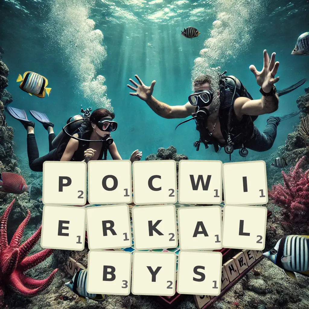 Słowa z liter POĆWIERKAŁBYŚ