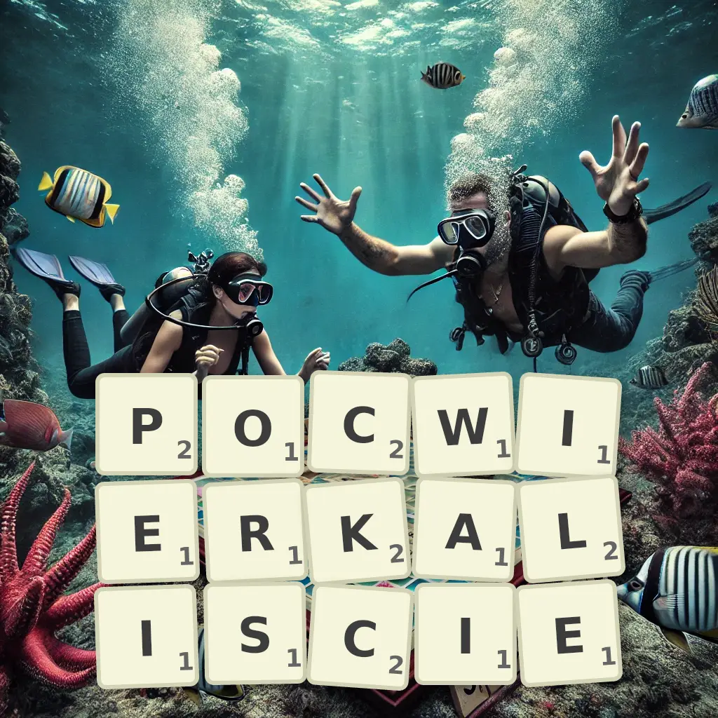 Słowa z liter POĆWIERKALIŚCIE