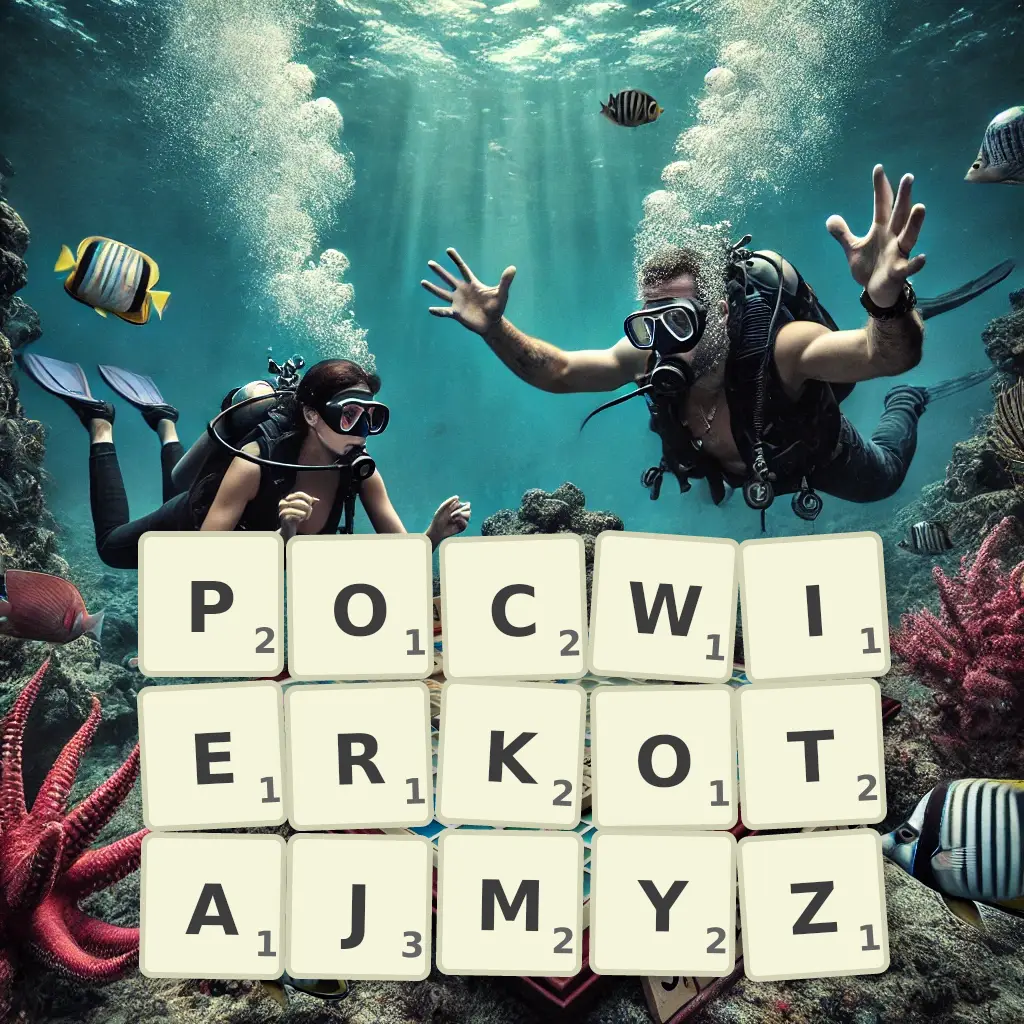 Słowa z liter POĆWIERKOTAJMYŻ