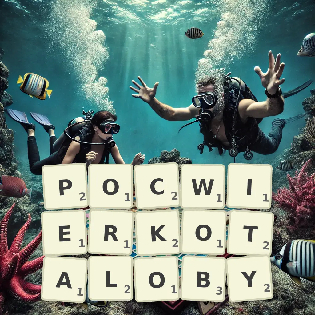 Słowa z liter POĆWIERKOTAŁOBY