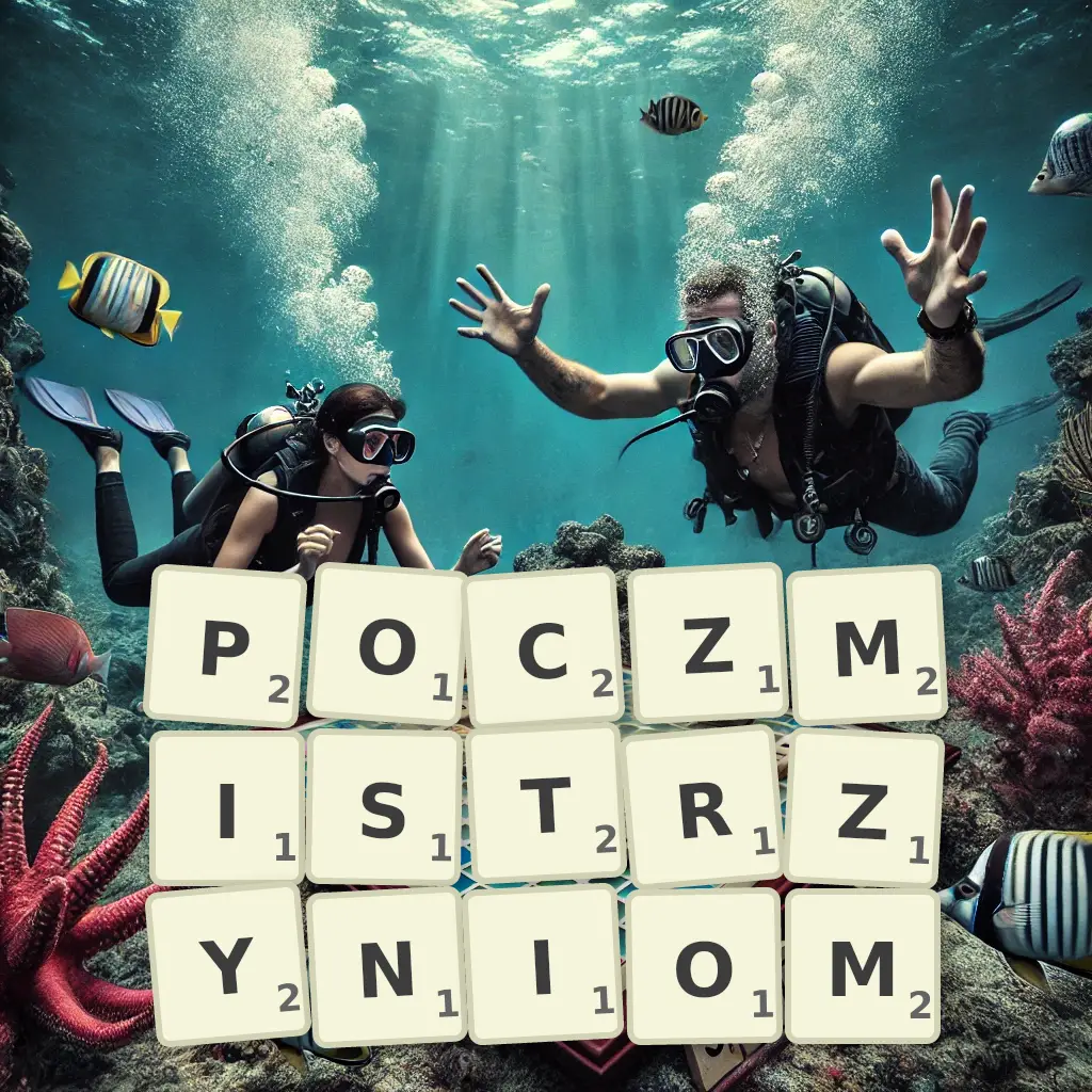 Słowa z liter POCZMISTRZYNIOM