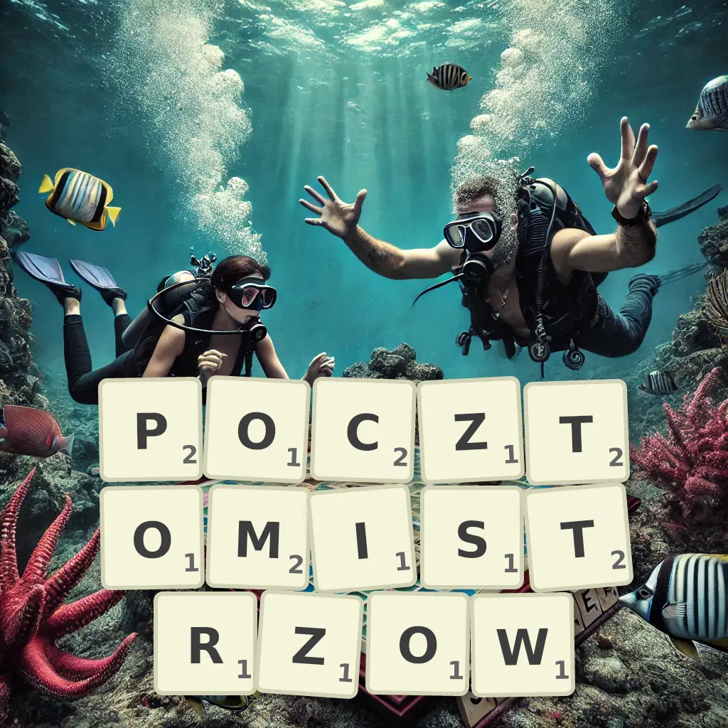 Słowa z liter POCZTOMISTRZÓW