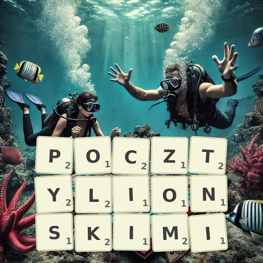 Słowa z liter POCZTYLIOŃSKIMI