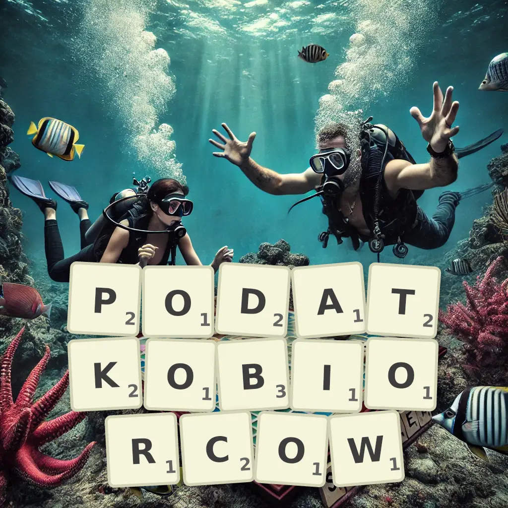 Słowa z liter PODATKOBIORCÓW