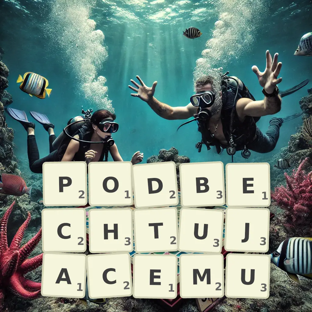 Słowa z liter PODBECHTUJĄCEMU