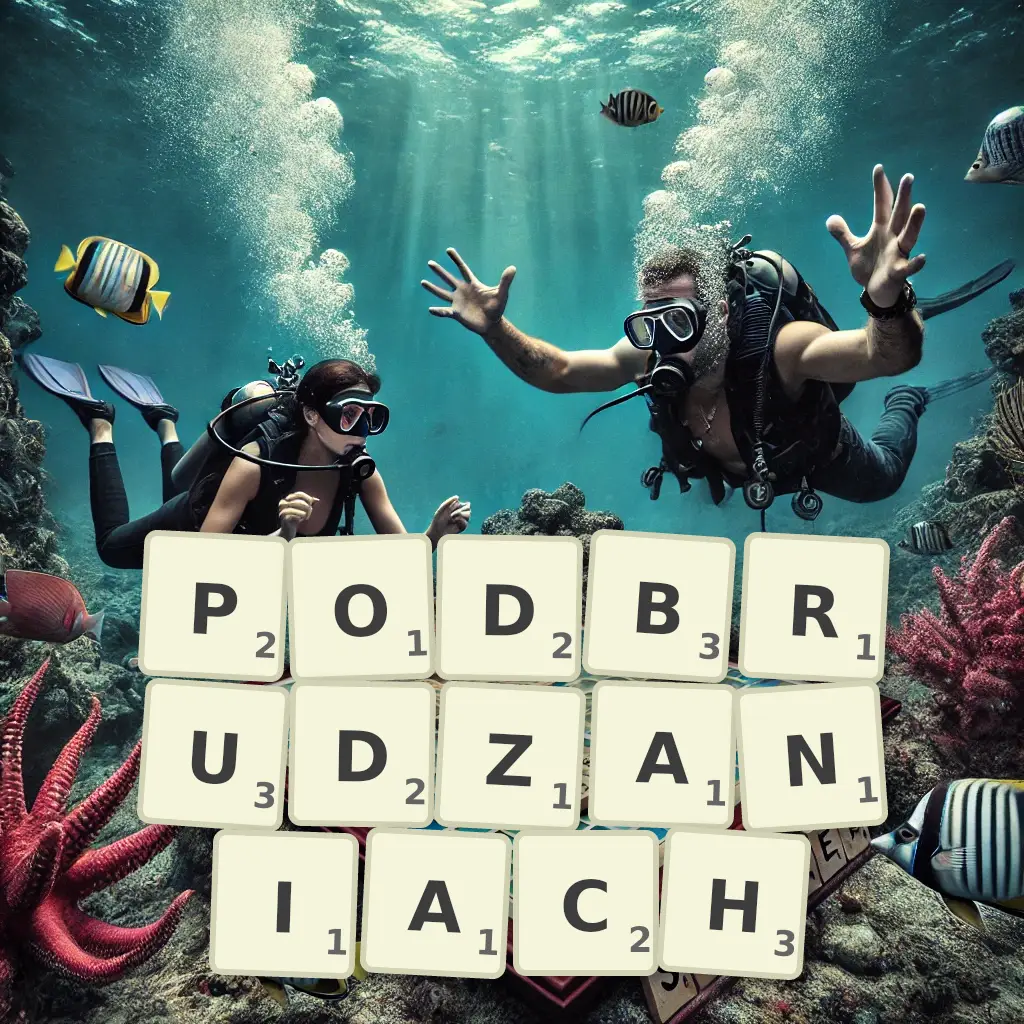 Lista słów z liter PODBRUDZANIACH Słowa z liter PODBRUDZANIACH