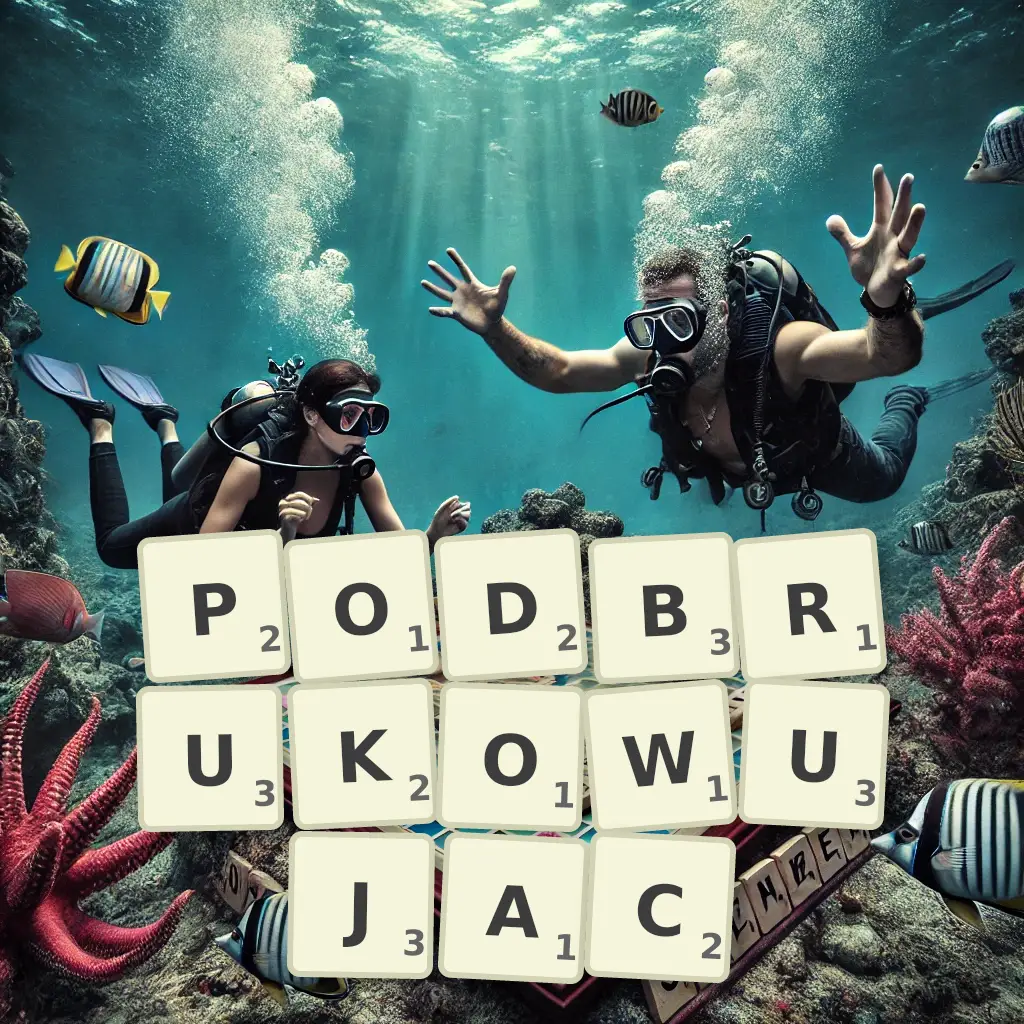 Słowa z liter PODBRUKOWUJĄC