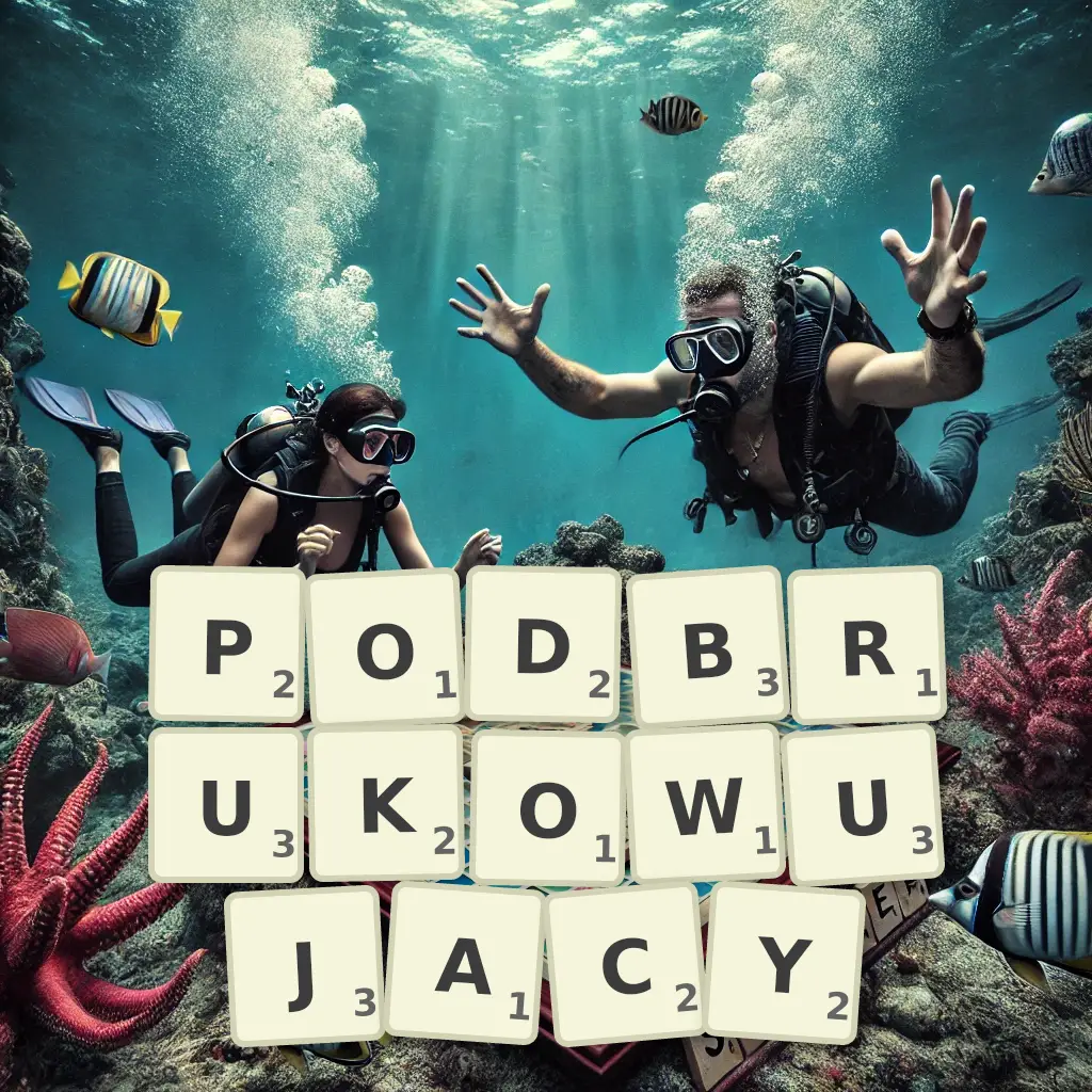 Słowa z liter PODBRUKOWUJĄCY
