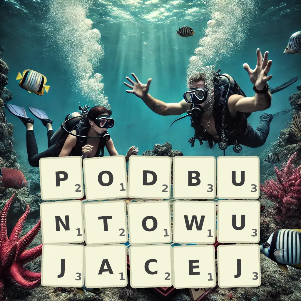Słowa z liter PODBUNTOWUJĄCEJ