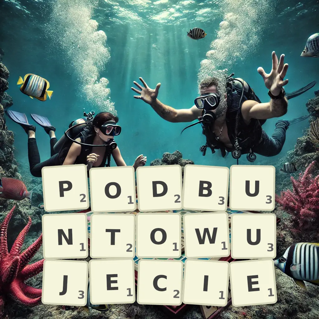 Słowa z liter PODBUNTOWUJECIE