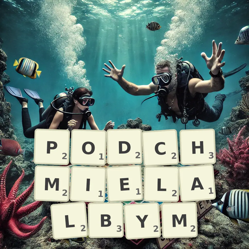 Słowa z liter PODCHMIELAŁBYM