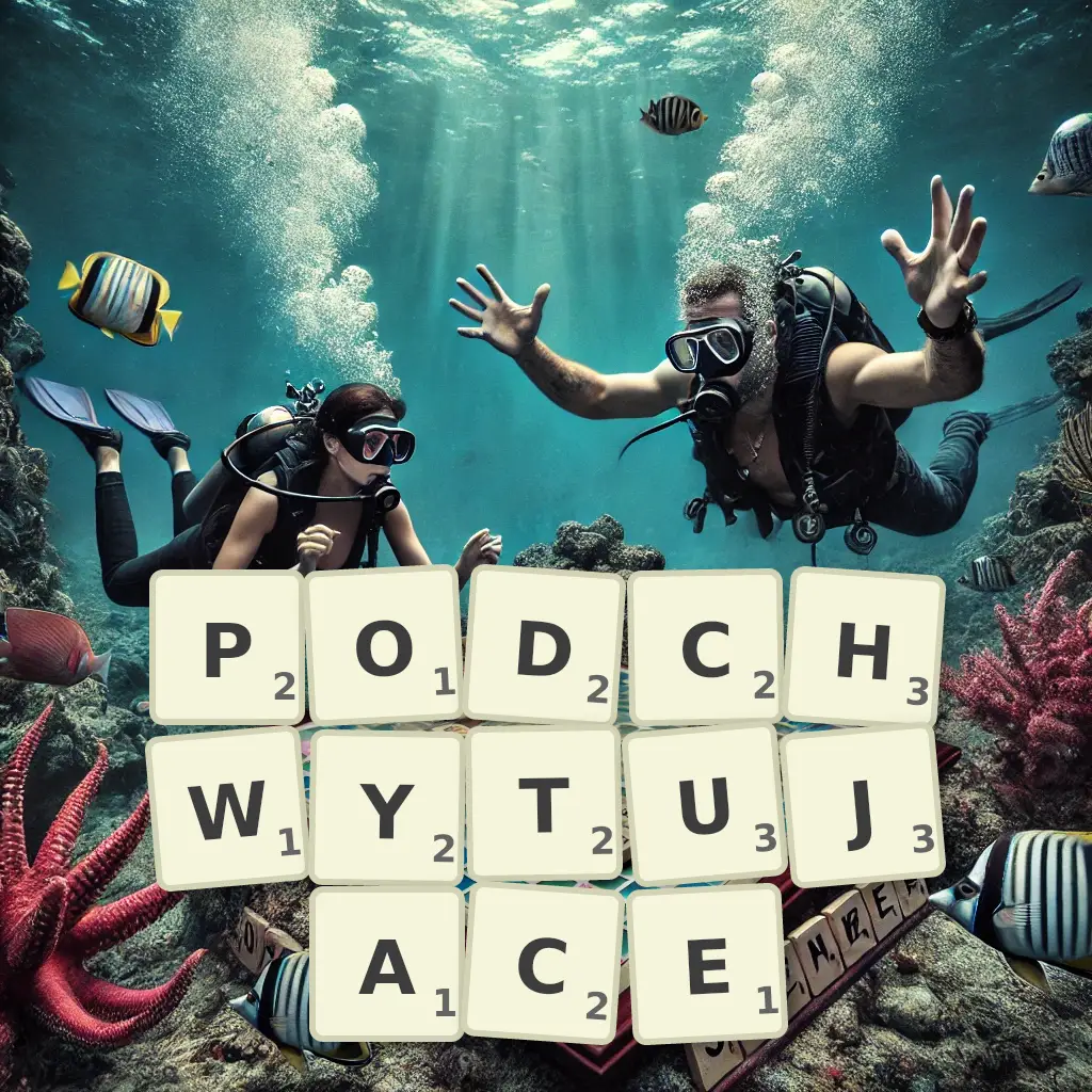 Słowa z liter PODCHWYTUJĄCE