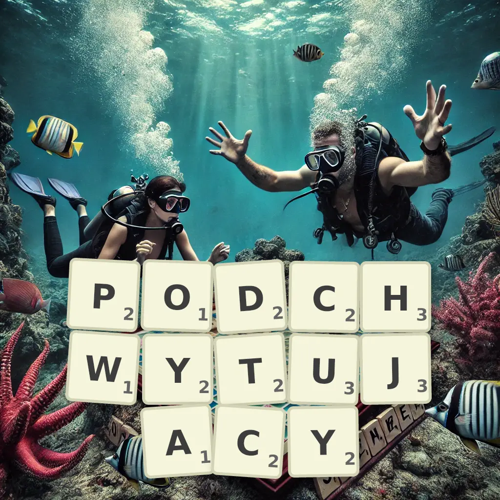 Słowa z liter PODCHWYTUJĄCY
