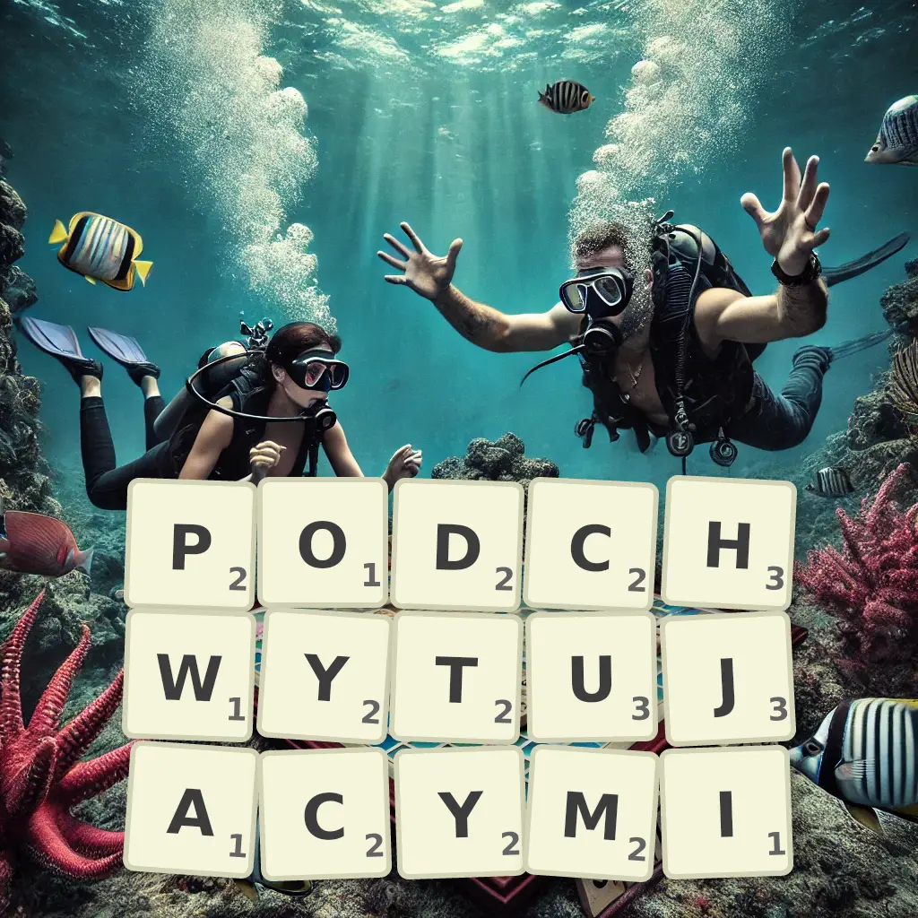 Słowa z liter PODCHWYTUJĄCYMI