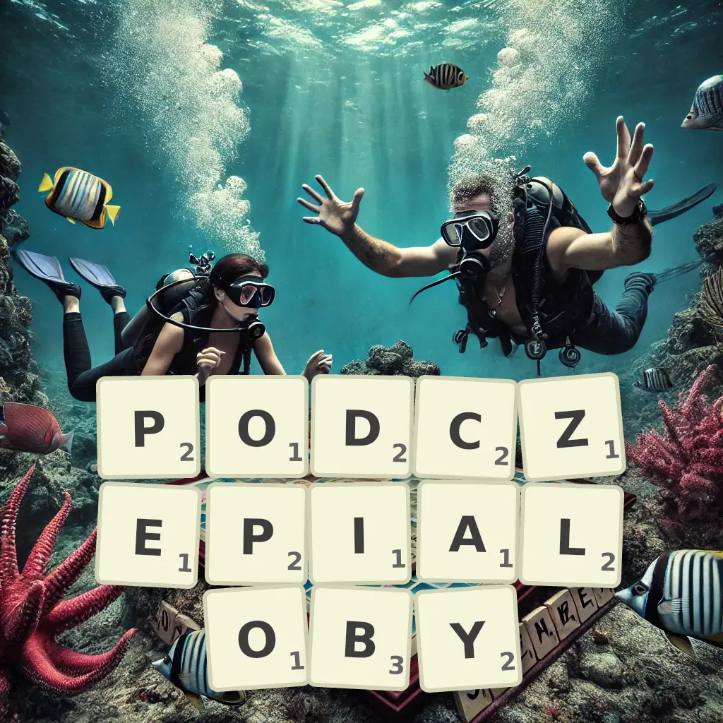 Słowa z liter PODCZEPIAŁOBY
