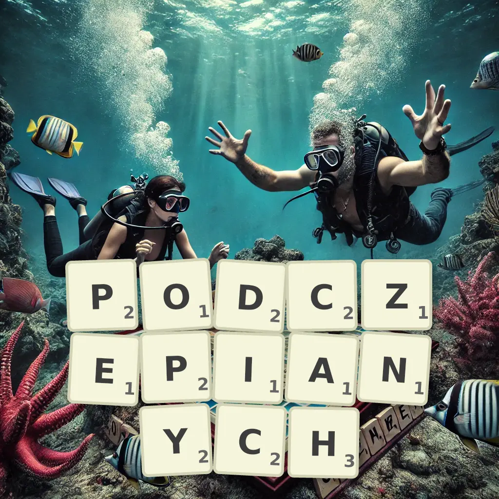 Słowa z liter PODCZEPIANYCH