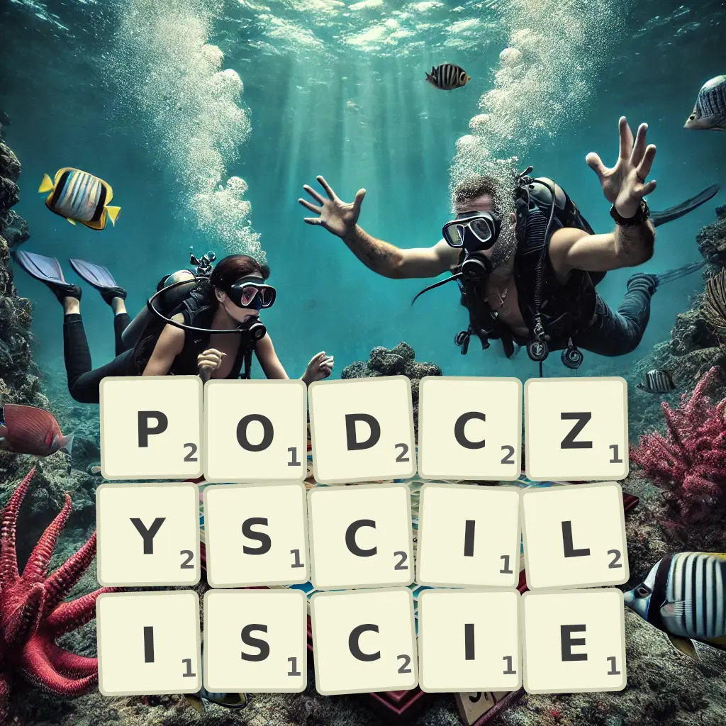 Słowa z liter PODCZYŚCILIŚCIE