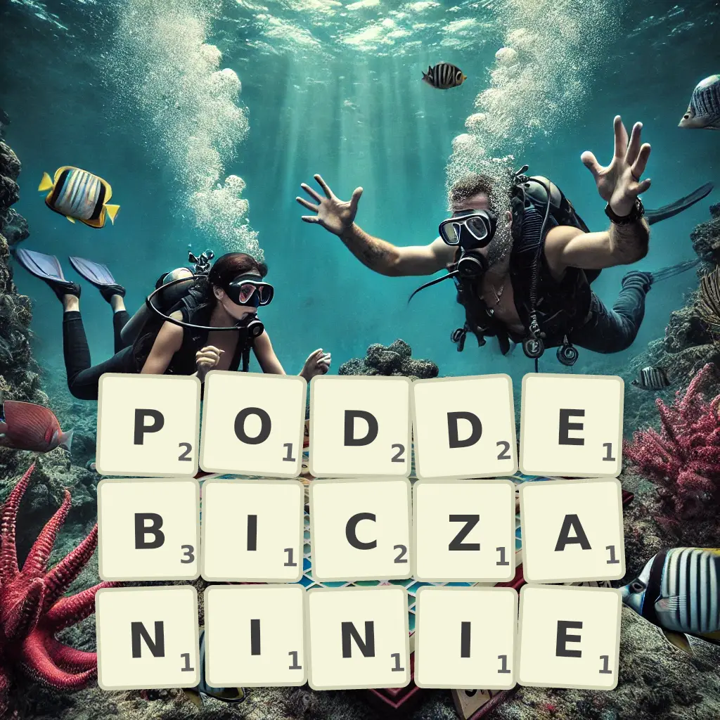 Słowa z liter PODDĘBICZANINIE